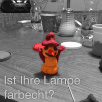 Ist Ihre Lampe farbecht? Ist Ihre Lampe farbecht?